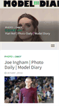 Mobile Screenshot of model-diary.com